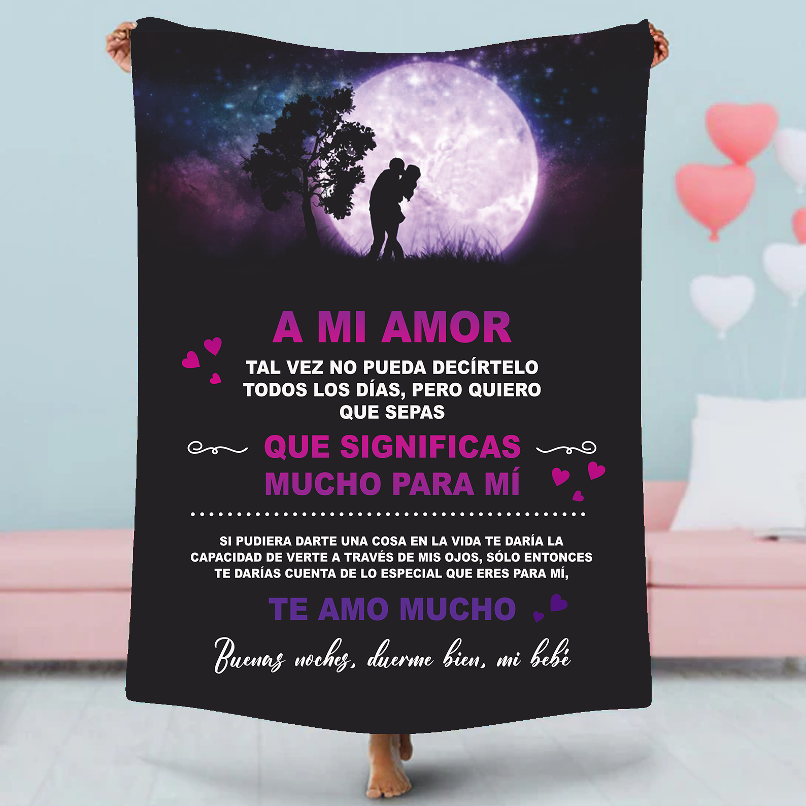 Polar Regalos Para Tu Pareja Manta "Mi amor"