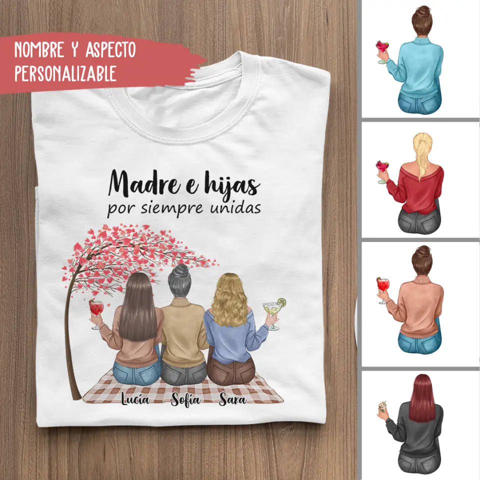 Madre e hijas por siempre unidas