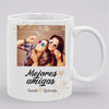 Mejores amigas - Taza con tu propia foto