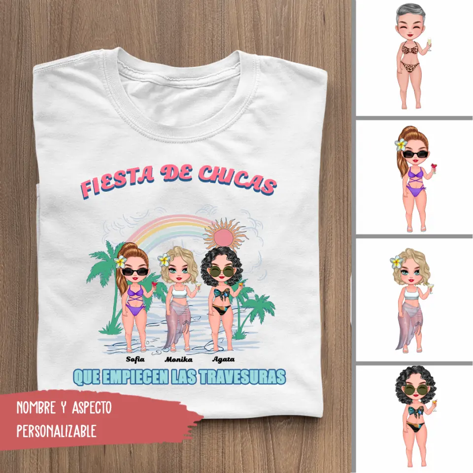 Fiesta de chicas. Que empiecen las travesuras