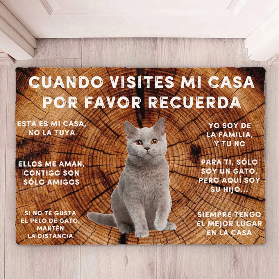 Personalizado - Cuando visites mi casa por favor recuerda