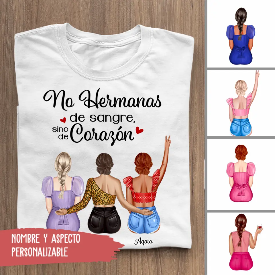 No hermanas de sangre, sino de corazón