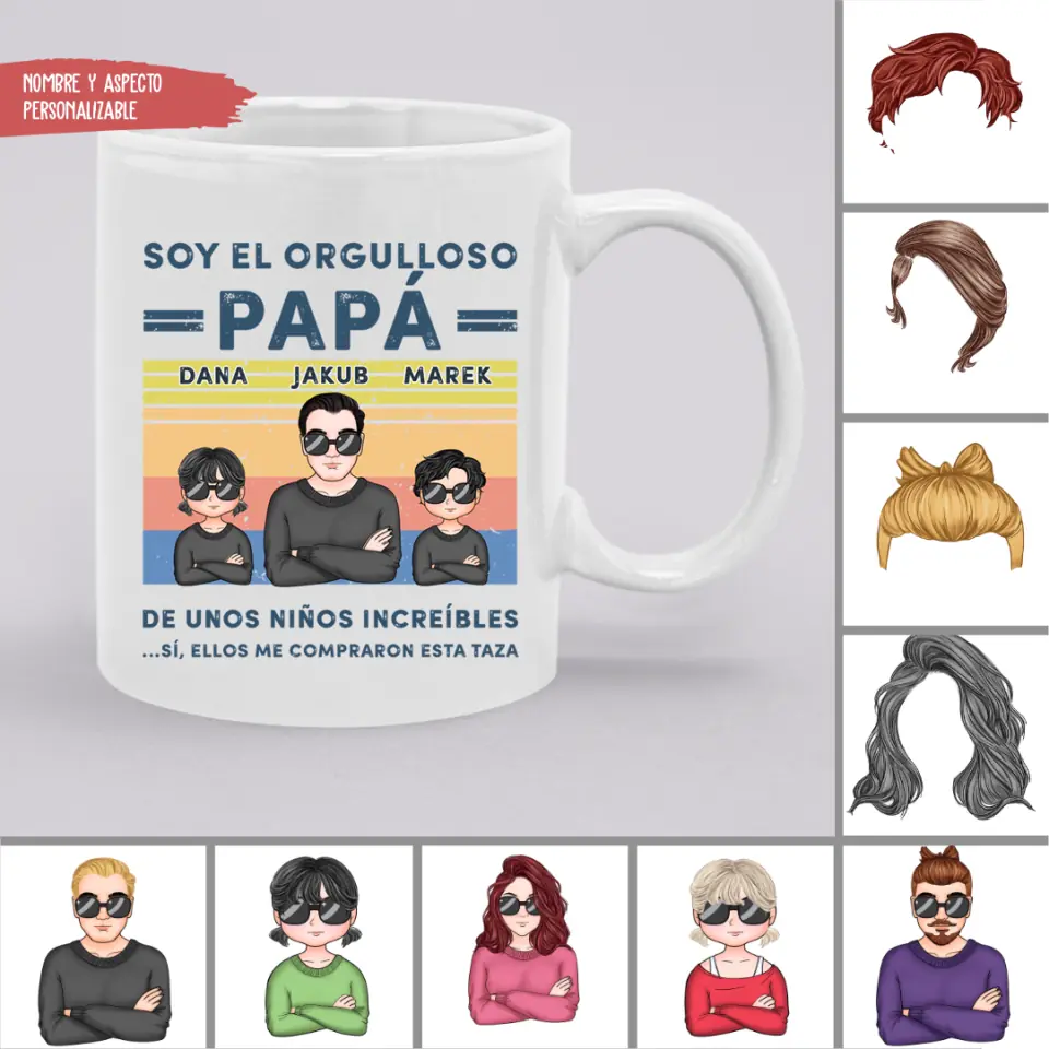 Soy el orgulloso papá de unos hijos increíbles