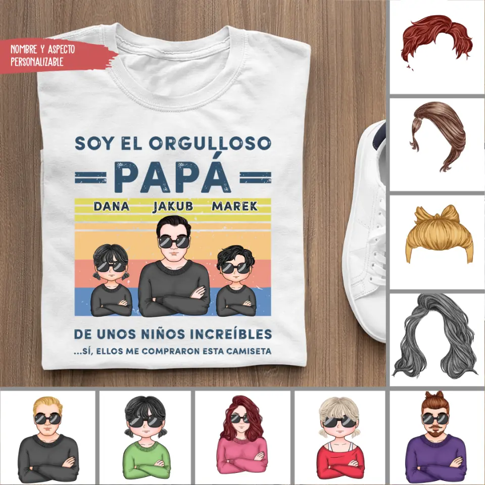 Soy el orgulloso papá de unos hijos increíbles