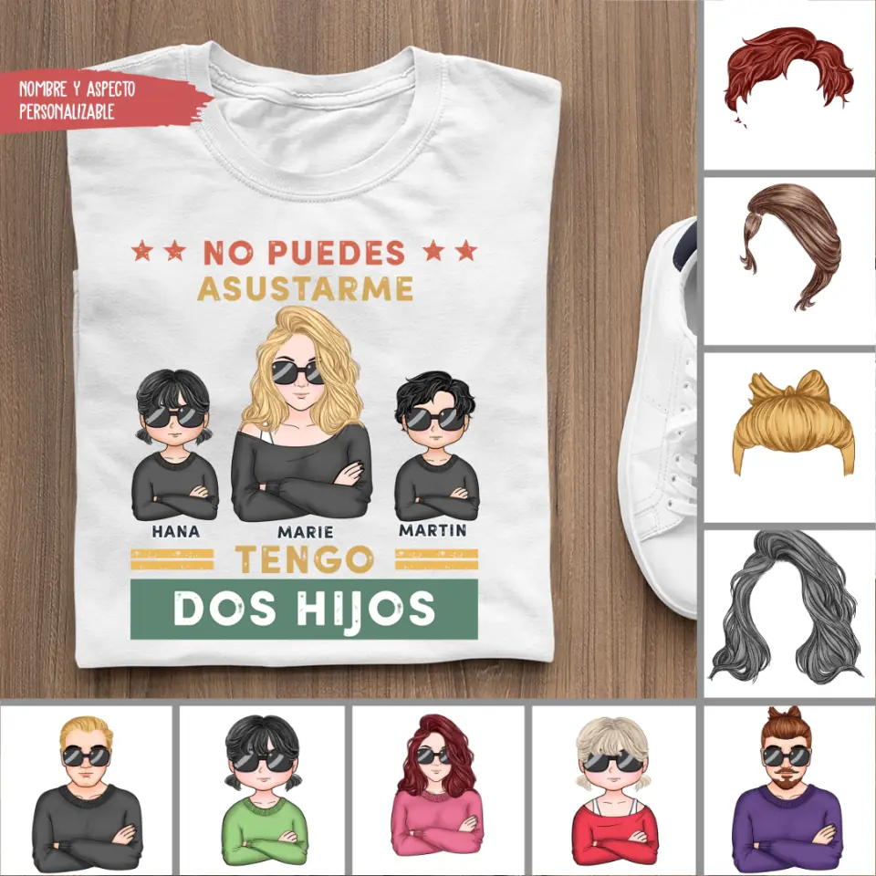 No puedes asustarme