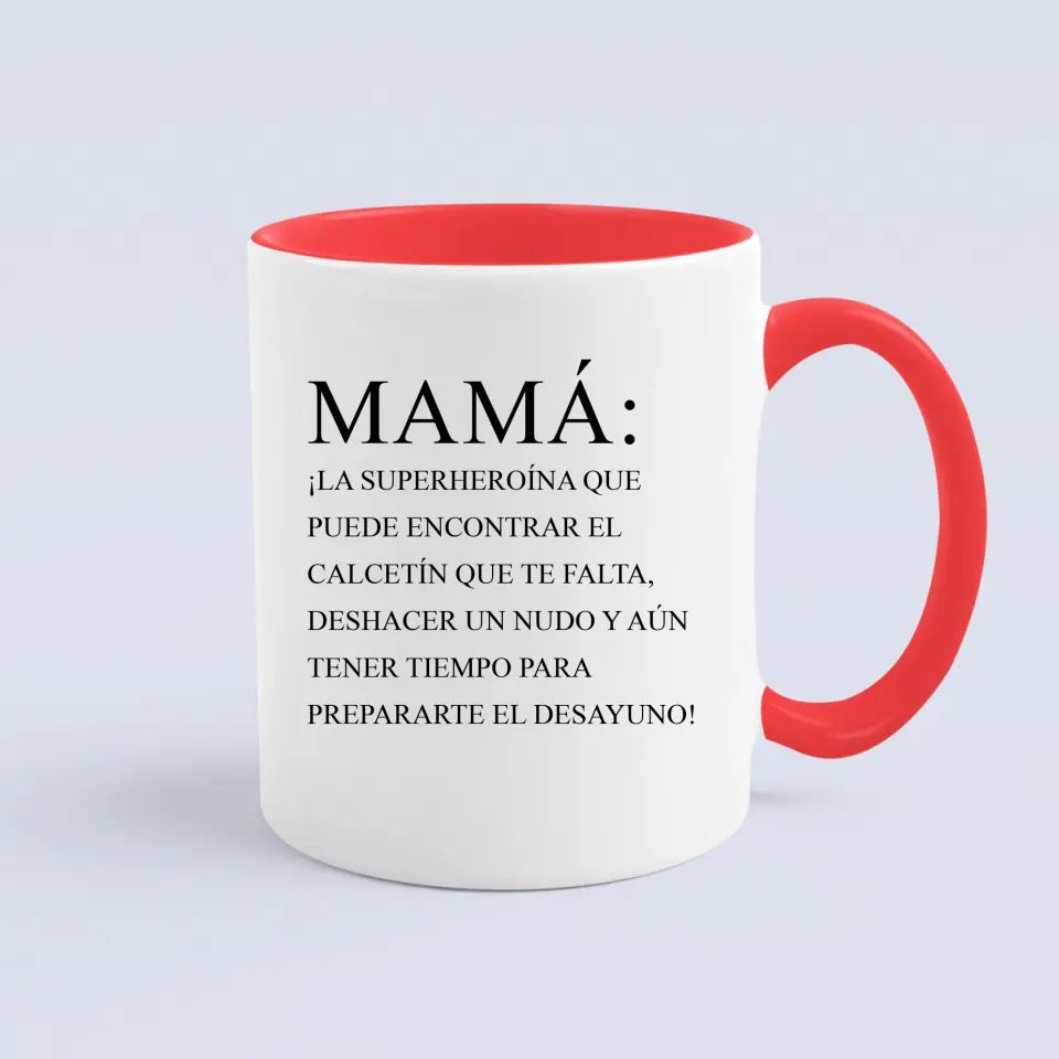 Mamá: ¡La superheroína que puede encontrar el calcetín que te falta, deshacer un nudo y aún tener tiempo para prepararte el desayuno!