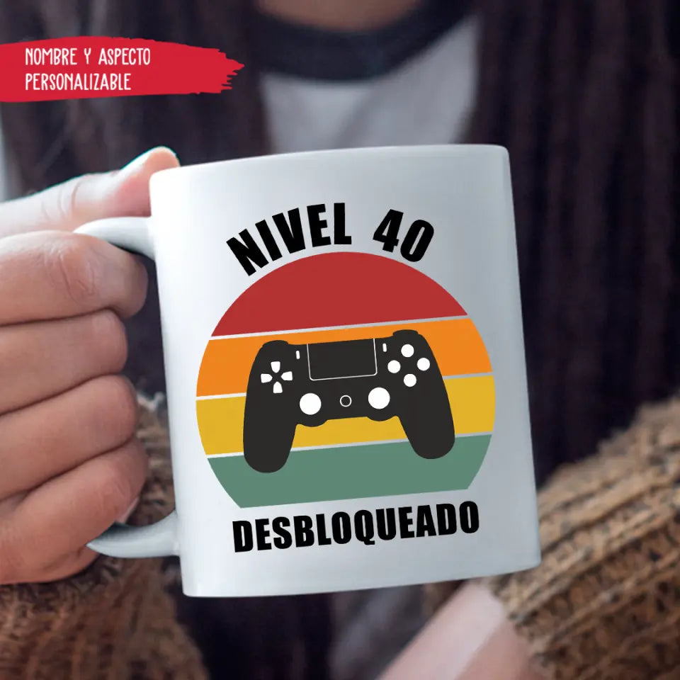 Taza Un Regalo Para Un Amigo Nivel desbloqueado