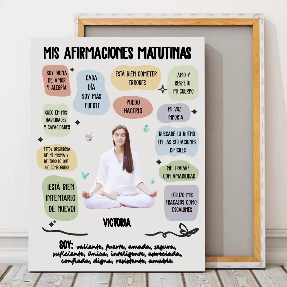 Mis afirmaciones matutinas Woman