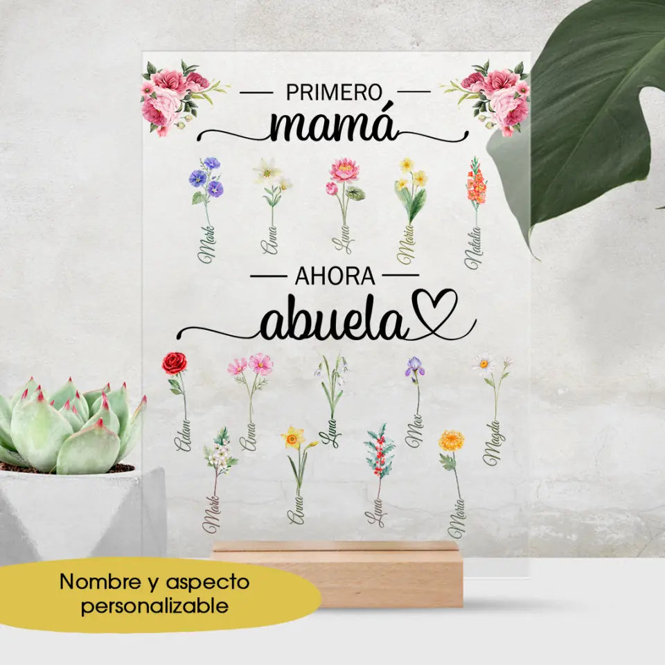 Primero mamá, ahora abuela