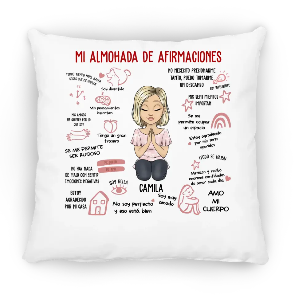 MI ALMOHADA DE AFIRMACIONES