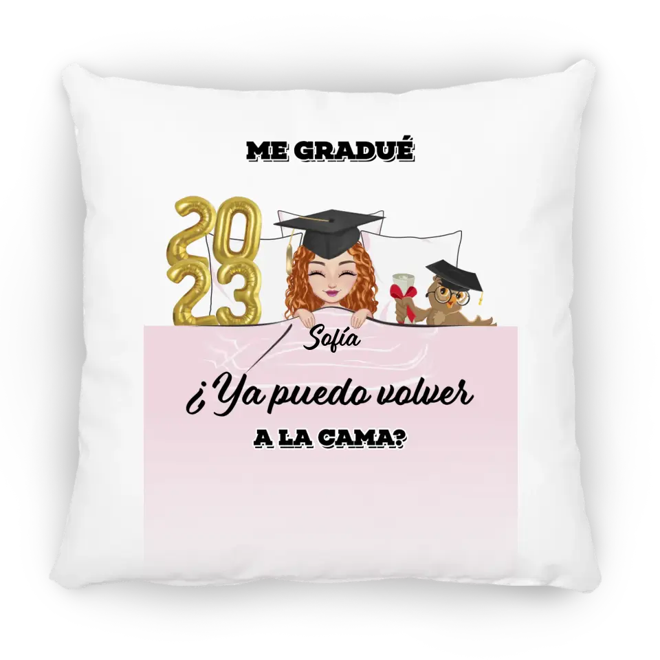 Me gradué. ¿Ya puedo volver a la cama?