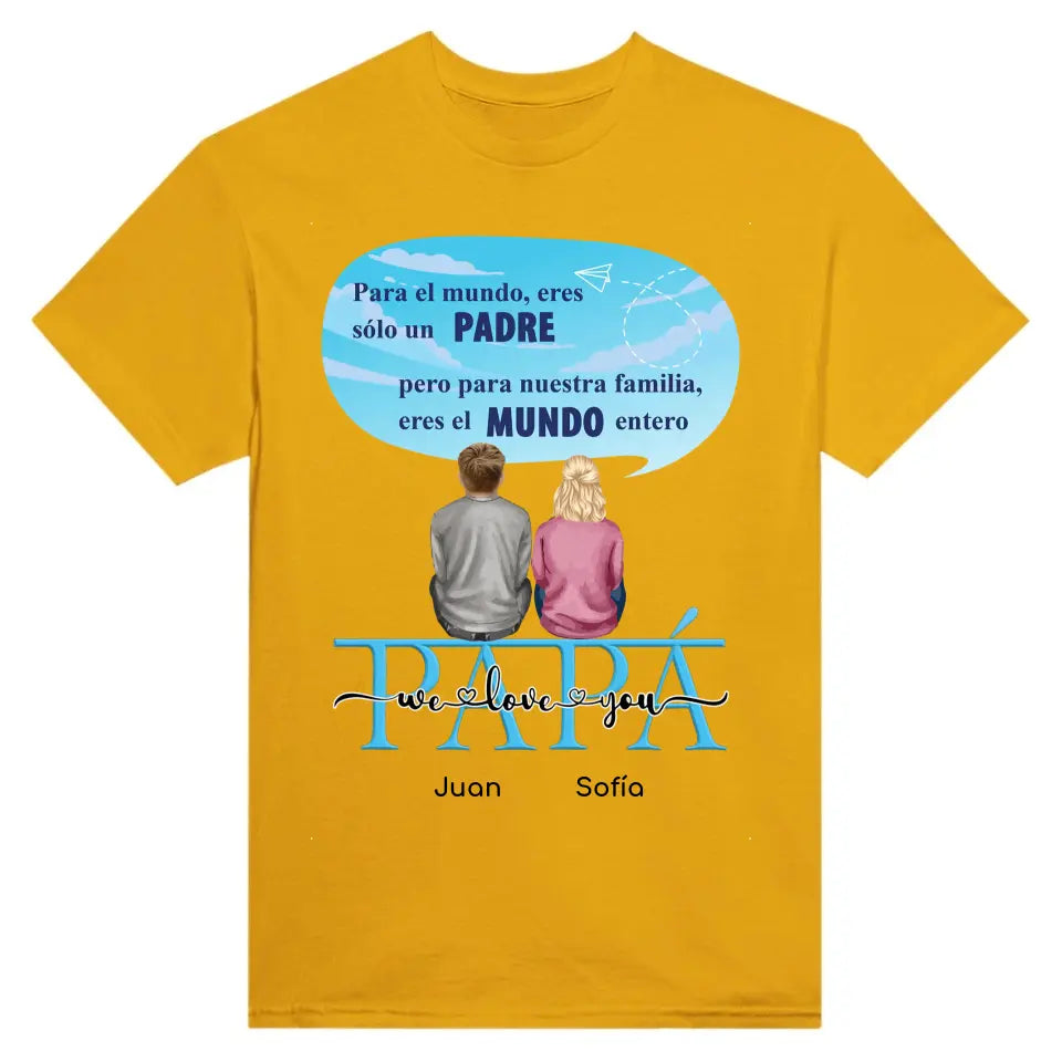 Regalo Personalizado Día del Padre - Camiseta