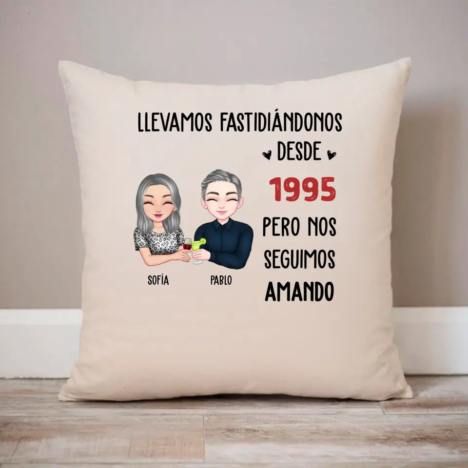 Llevamos fastidiándonos pero nos seguimos amando