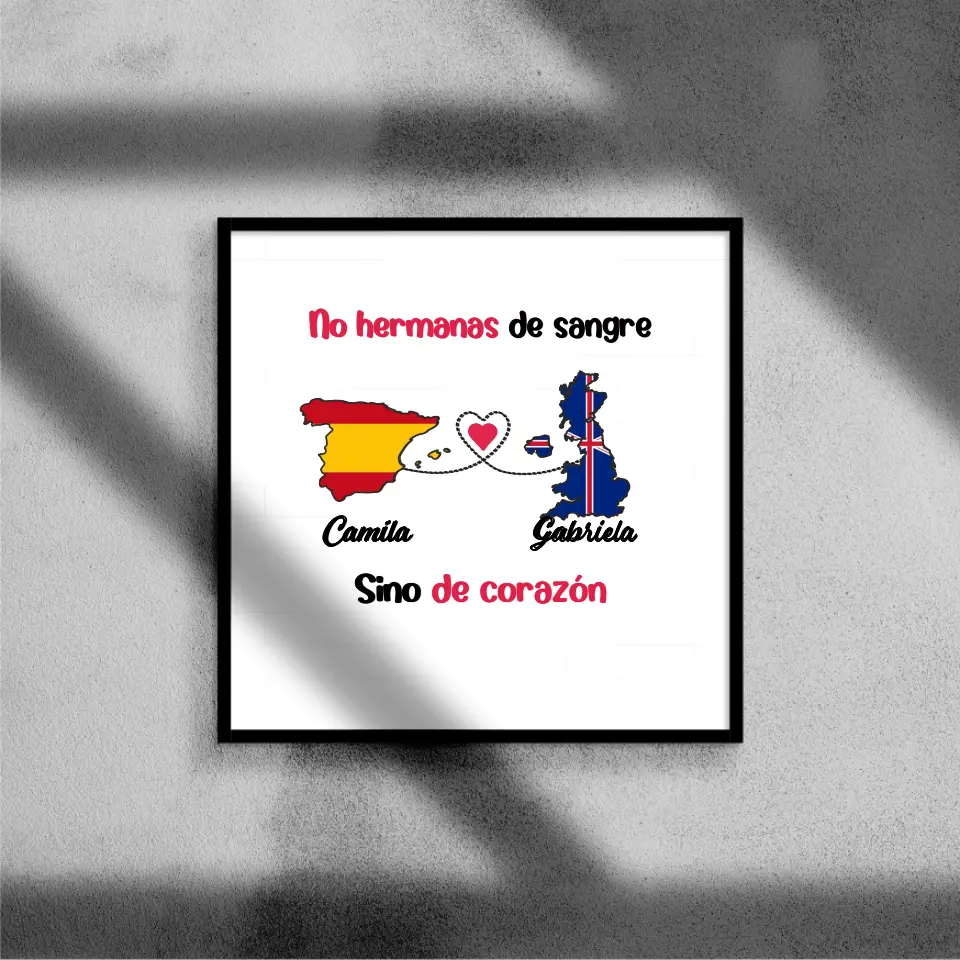 No hermanas de sangre, sino de corazón