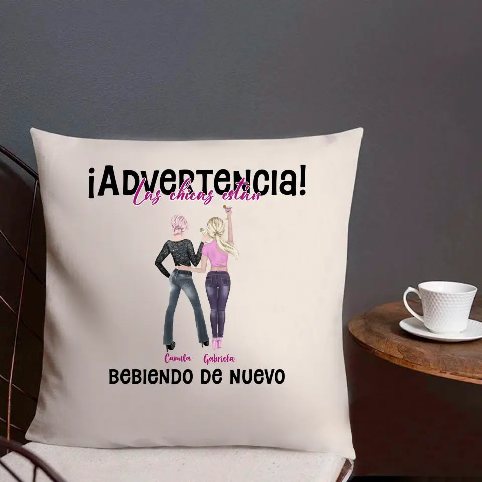 ¡Advertencia! Las chicas están bebiendo de nuevo.