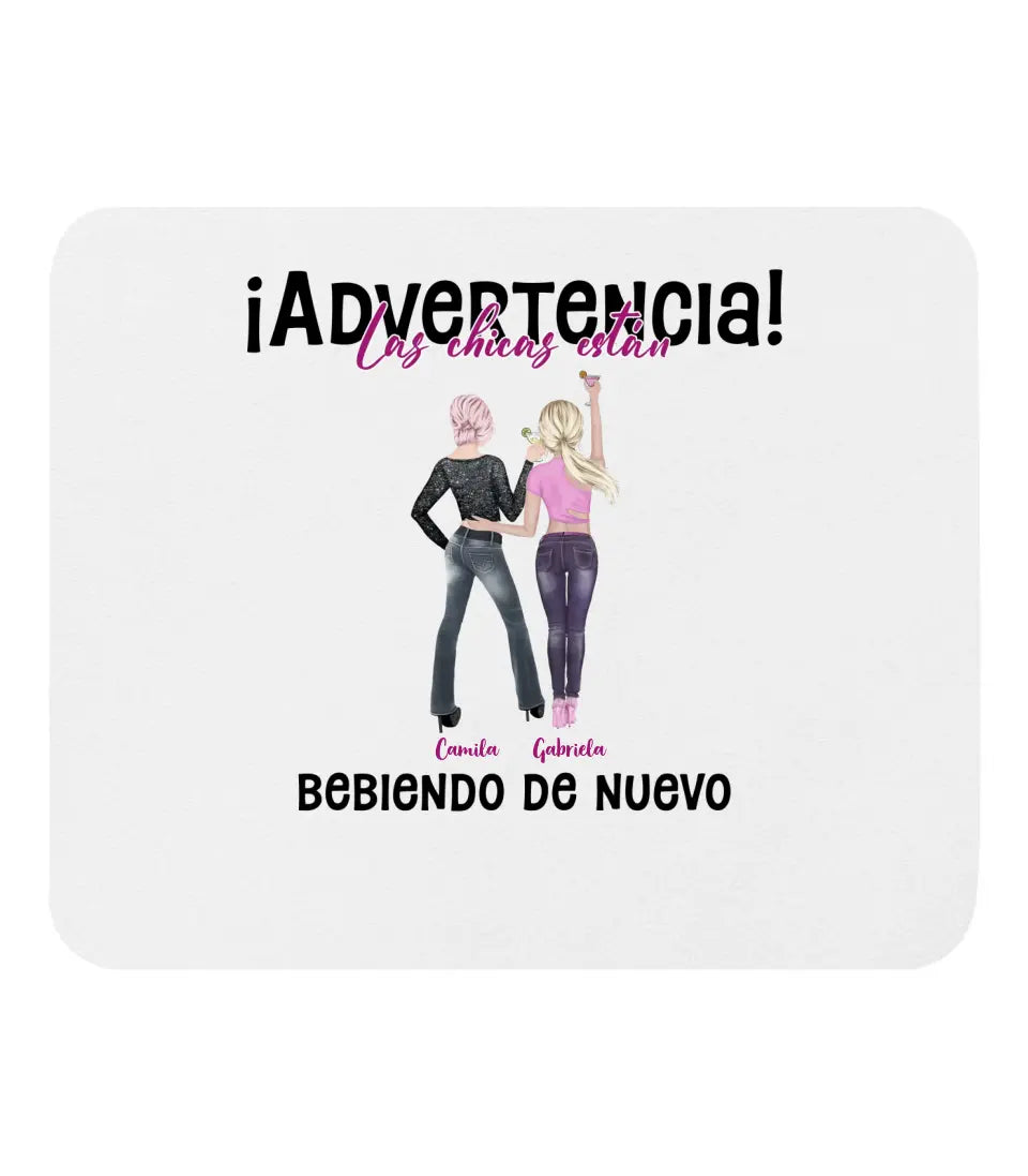 ¡Advertencia! Las chicas están bebiendo de nuevo.