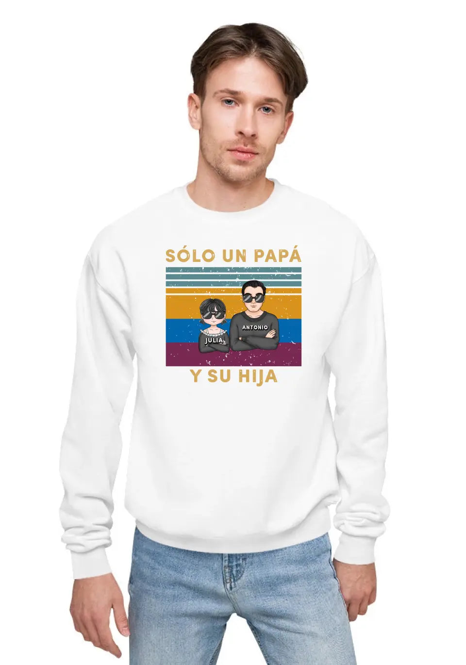 Sólo un papá y sus hijos