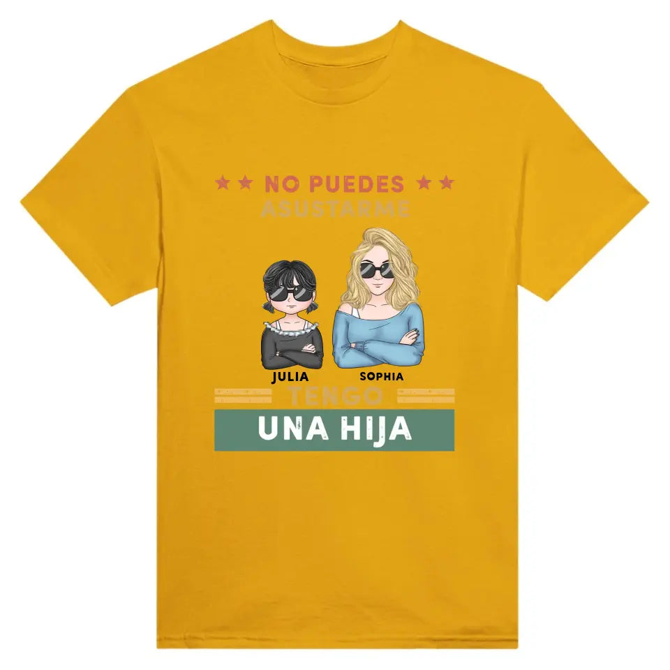 No puedes asustarme