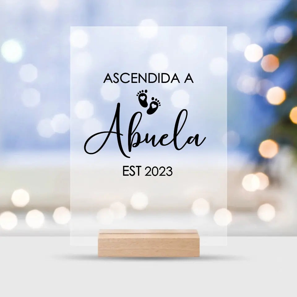 Ascendida a abuela