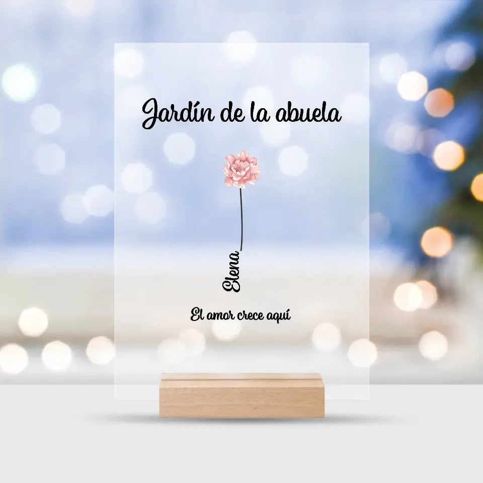 Para la abuela - Jardín de la abuela