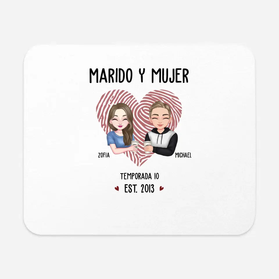 Marido y mujer