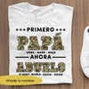 CAMISETA COLORIDA  Primero Papá