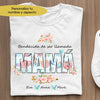 CAMISETA COLORIDA Dia De De La Madre Camiseta - Bendecida de ser Uamada Mamá