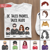 Camiseta Unisex Regalos Familiares Camiseta - De tales padres tales hijos