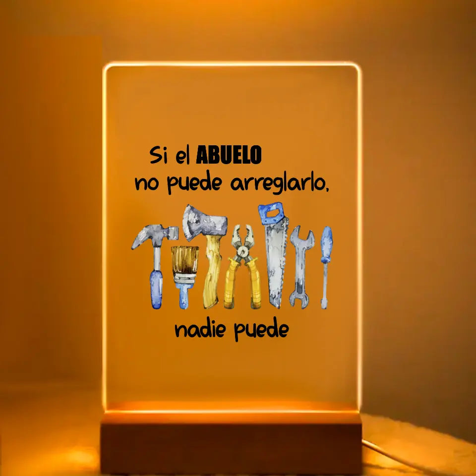 Funda de almohada - Si el abuelo no puede arreglarlo nadie puede