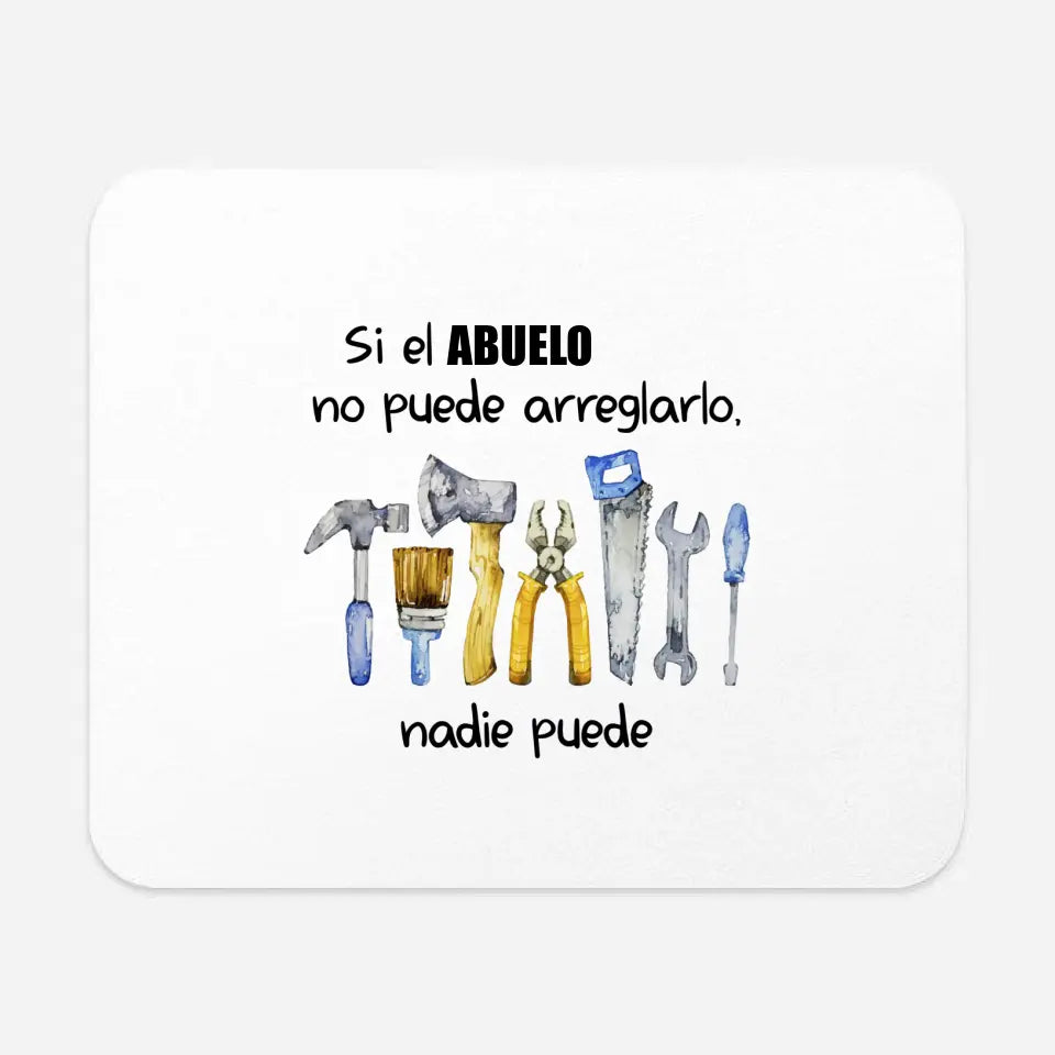 Funda de almohada - Si el abuelo no puede arreglarlo nadie puede