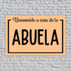 Alfombra - Bienvenido a casa de la Abuela