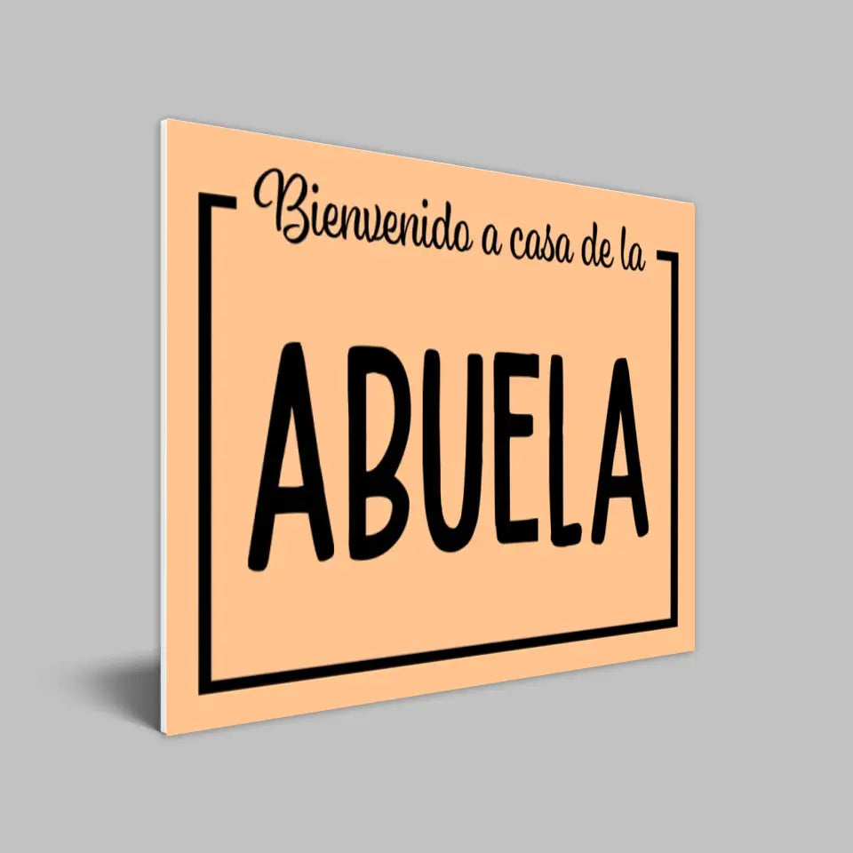 Alfombra - Bienvenido a casa de la Abuela