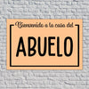 Alfombra - Bienvenido a casa del Abuelo