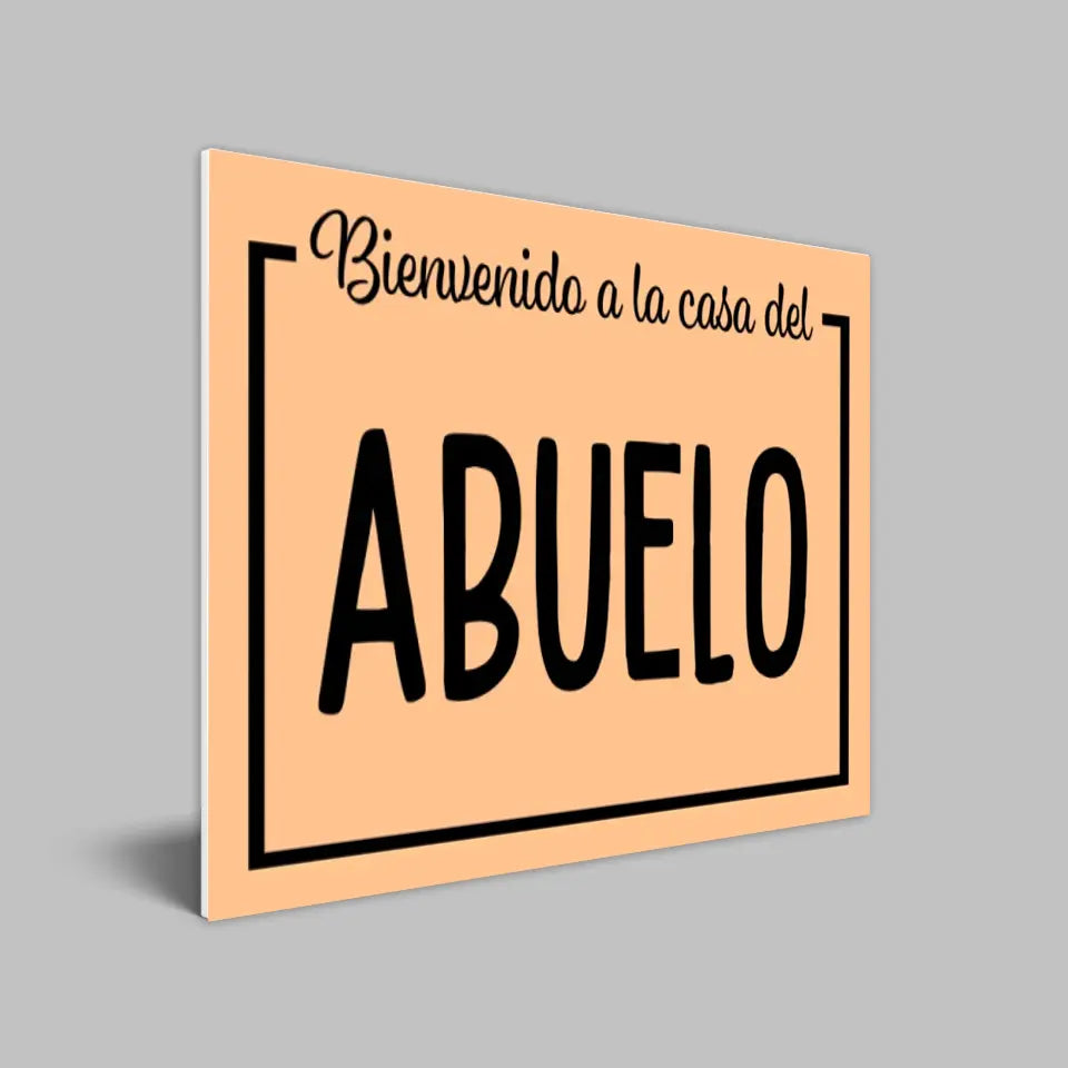 Alfombra - Bienvenido a casa del Abuelo