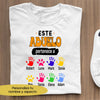 CAMISETA COLORIDA  Camiseta - Este abuelo pertenece a