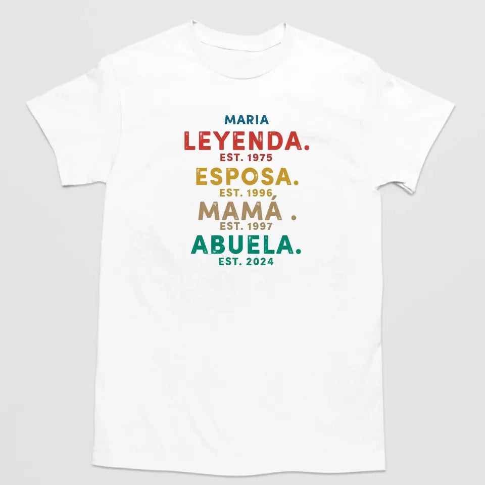 Camiseta - Abuela