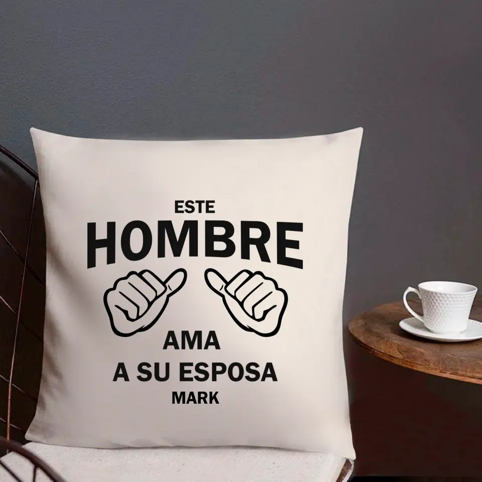 Camiseta - Este hombre ama a su esposa