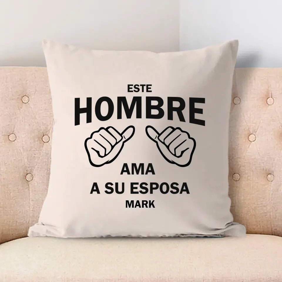 Camiseta - Este hombre ama a su esposa