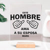 Camiseta - Este hombre ama a su esposa