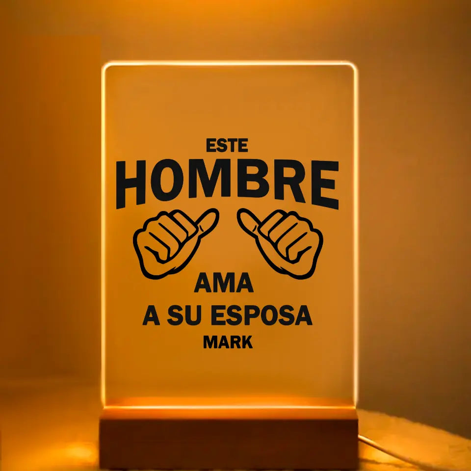 Camiseta - Este hombre ama a su esposa