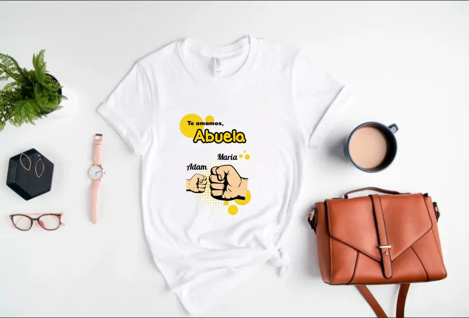 Camiseta - Te amamos, abuelа