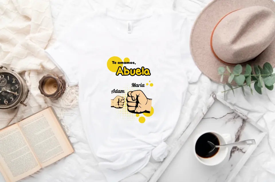 Camiseta - Te amamos, abuelа