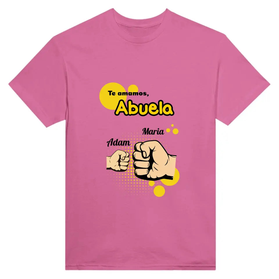 Camiseta - Te amamos, abuelа