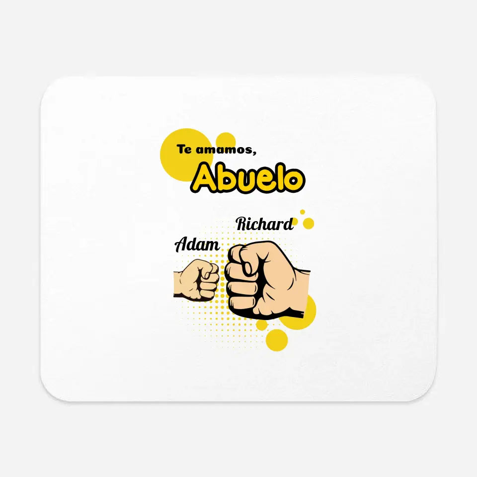 Vidrio acrílico - Te amamos, abuelo