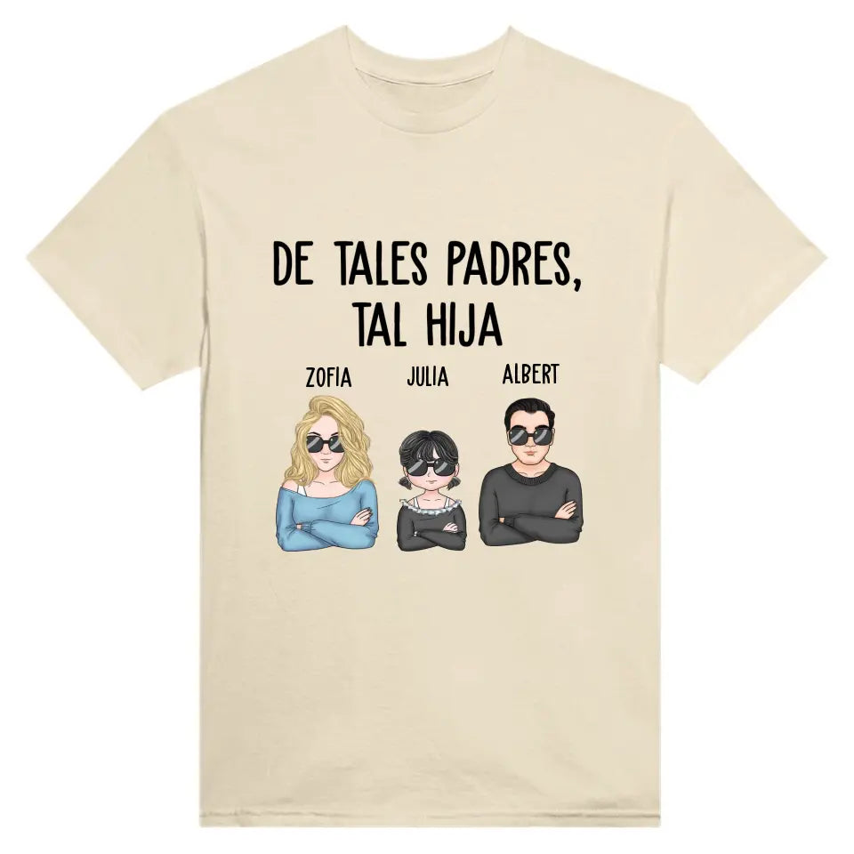 Camiseta - De tales padres tales hijos