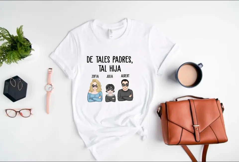 Camiseta - De tales padres tales hijos