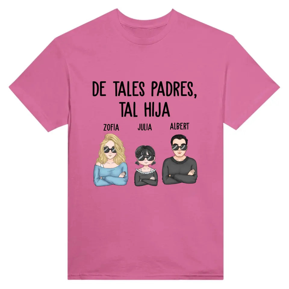 Camiseta - De tales padres tales hijos