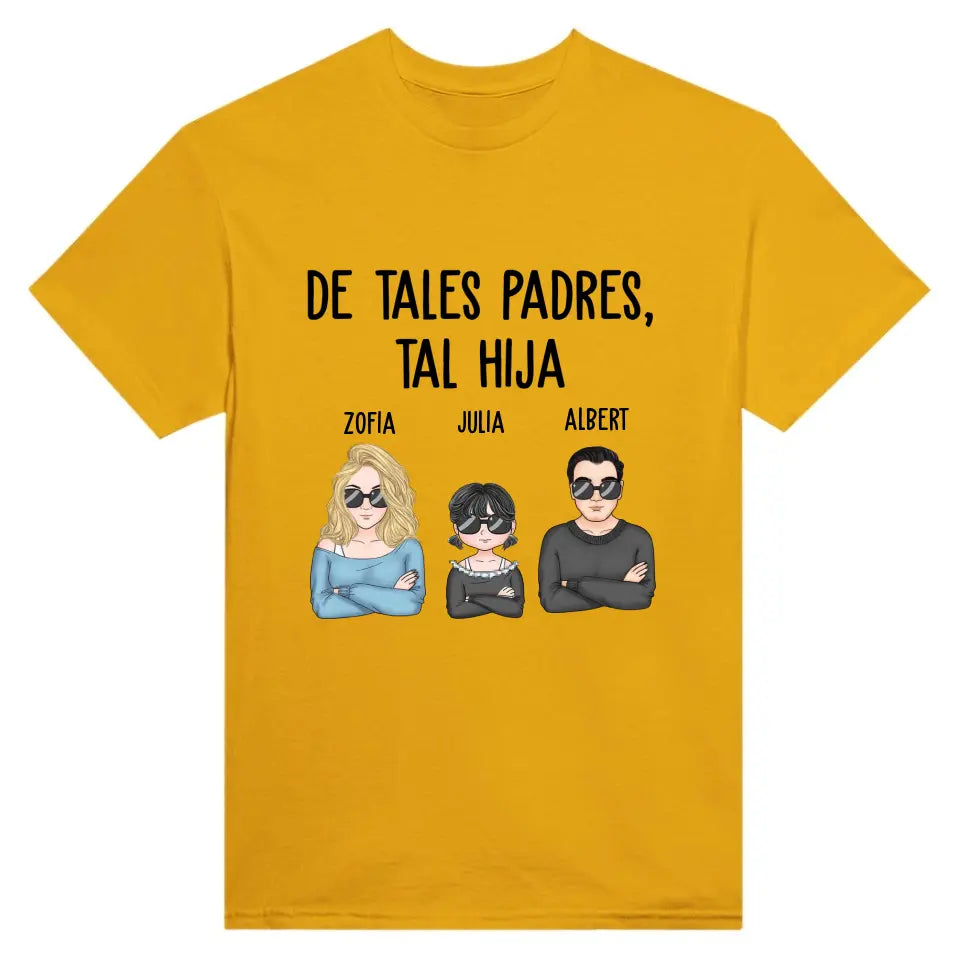 Camiseta - De tales padres tales hijos