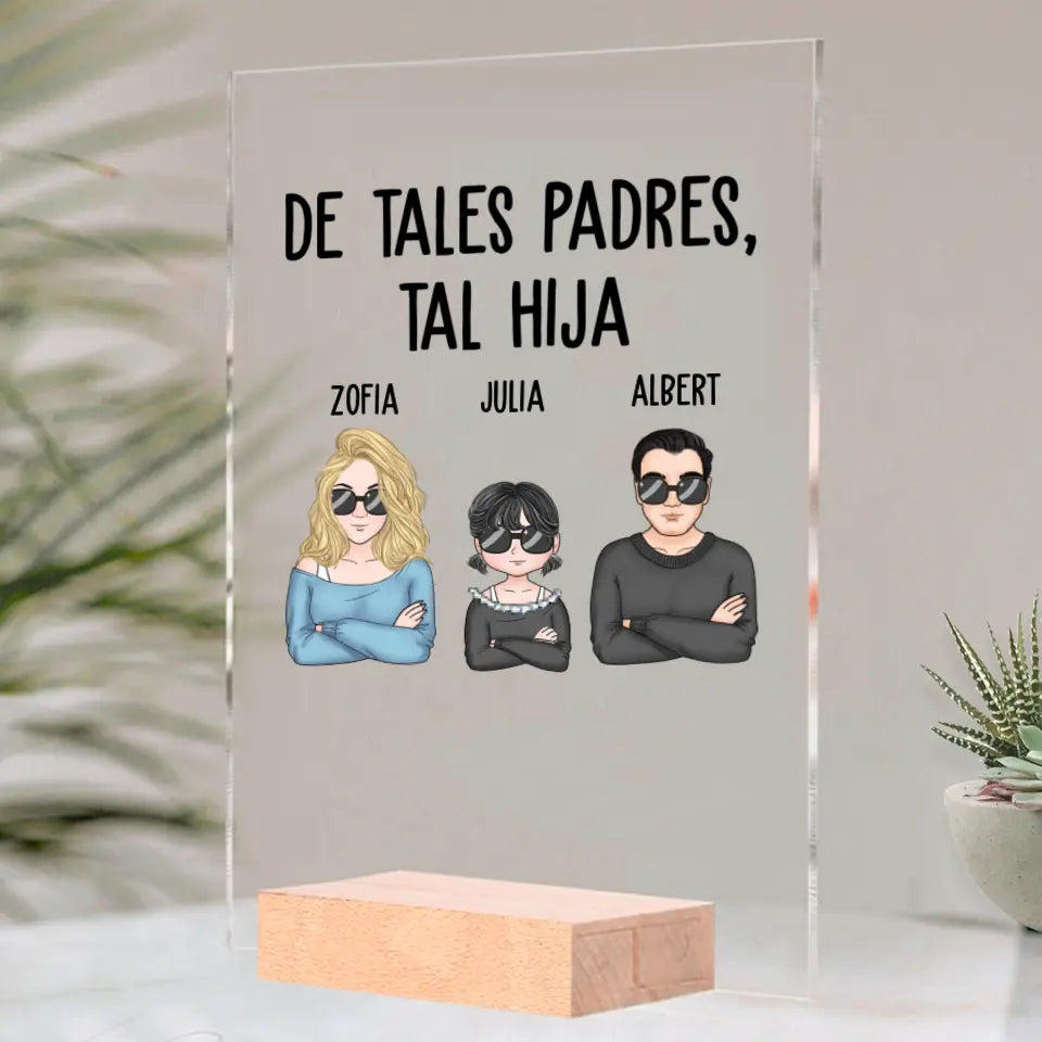 Camiseta - De tales padres tales hijos