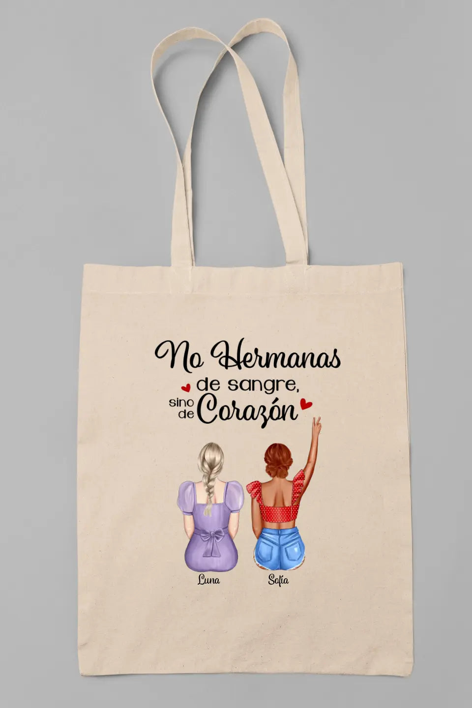 No hermanas de sangre, sino de corazón